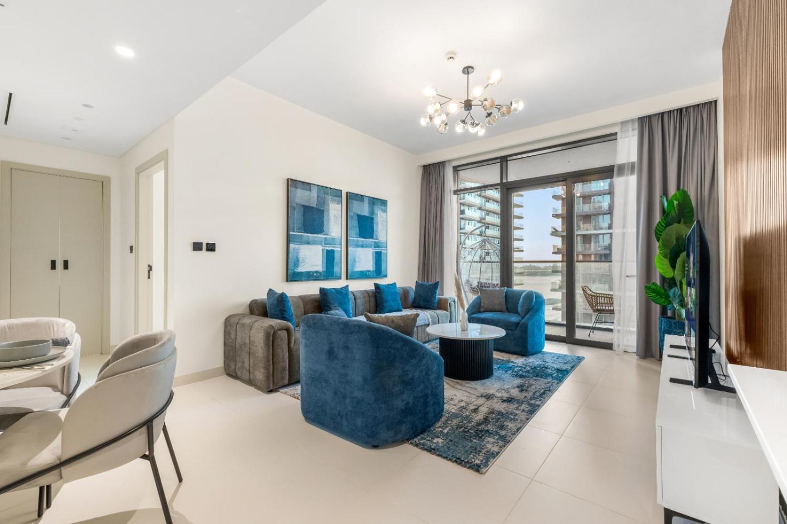 Beachfront Bliss In Marina Vista New & Cozy Apartment Dubai